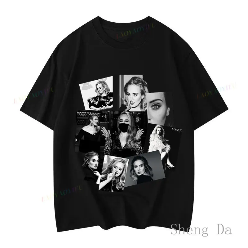 Weekends with Adele The World Tour 2024  Shirt for  Fans T-shirt Pure Cotton Y2k Fashion Unisex Novelty Trend T-shirts