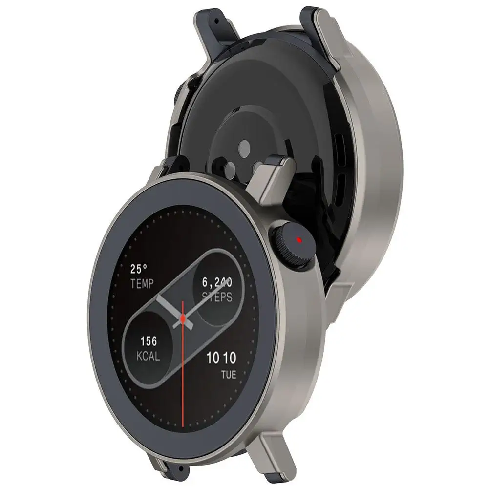 PC Hollow Bumper Case For CMF Watch Pro 3, Transparent Shockproof Hard Protective Cover Frame Anti-Scratch Shell