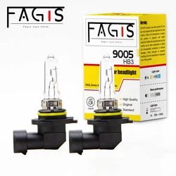 Fagis 2 Pcs 9005 HB3 12V 65W 3350K bianco caldo lampade per Auto fendinebbia faro Auto fari alogeni lampadina lampadina per Auto