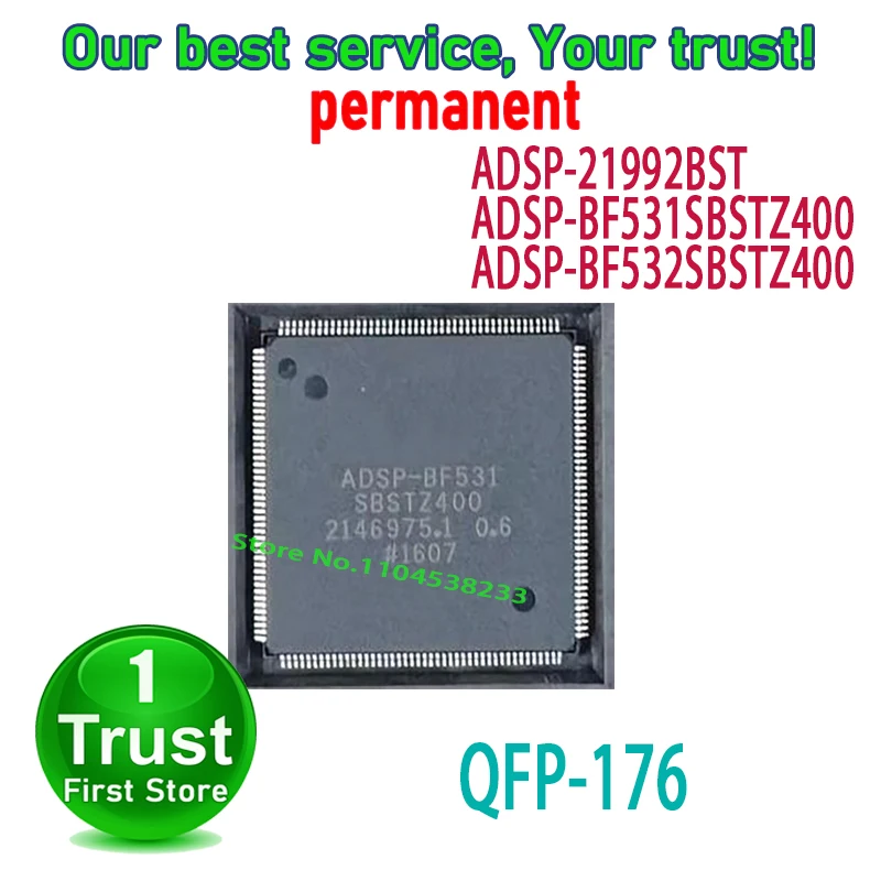 1PCS/LOT ADSP-21992BST ADSP-BF531SBSTZ400 ADSP-BF532SBSTZ400 QFP176 NEW and Original in Stock