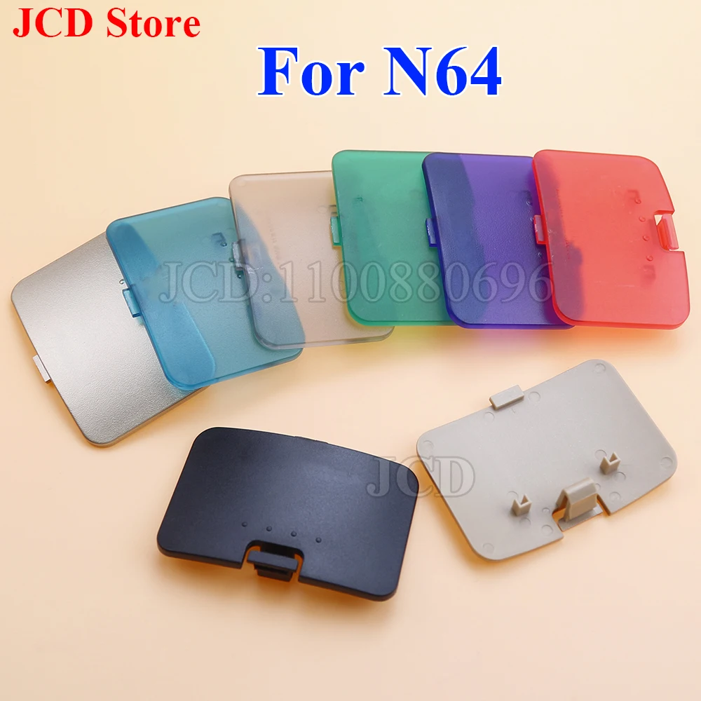 1 piece Colorful Memory Expansion Pack Door Cover Jumper Pak Cover Lid For Nintendo 64 N64 Replacement Card Slot Cover