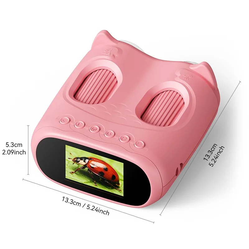 Popular children's digital telescope microscope portable outdoor exploration toys early education science observation