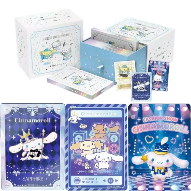 

Подлинная серия Sanrio Family: дневник Idol Cinnamoroll Hello Kitty, аниме, периферийные устройства, праздничная флэш-карта, игрушка в подарок