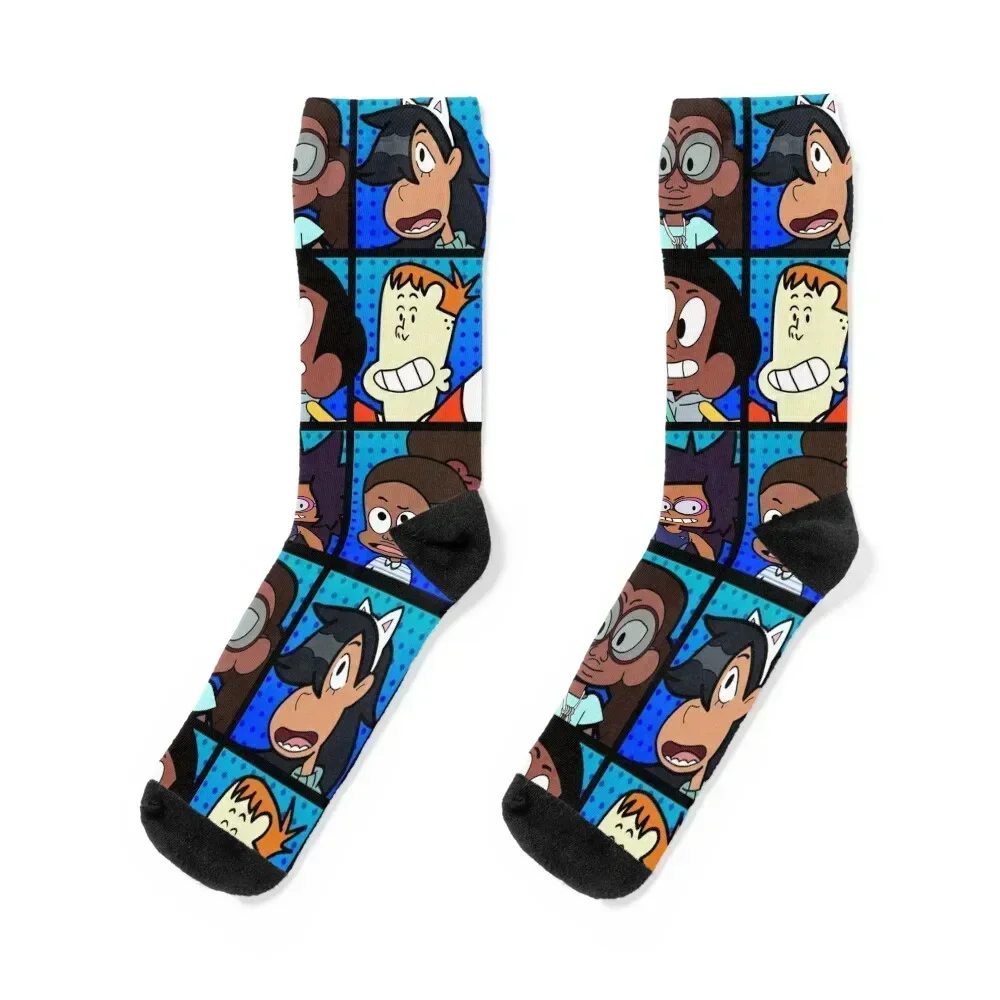 

Craig of the Creek Characters Blue Socks soccer anti-slip golf aesthetic Man Socks Women's