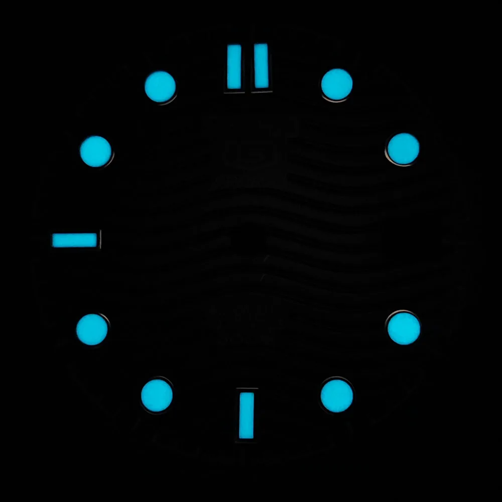 High Quality blue/Green Luminous NH35 Dial 31mm Watch Dials Fits for NH35/NH36 Movement Men Watch Accessories
