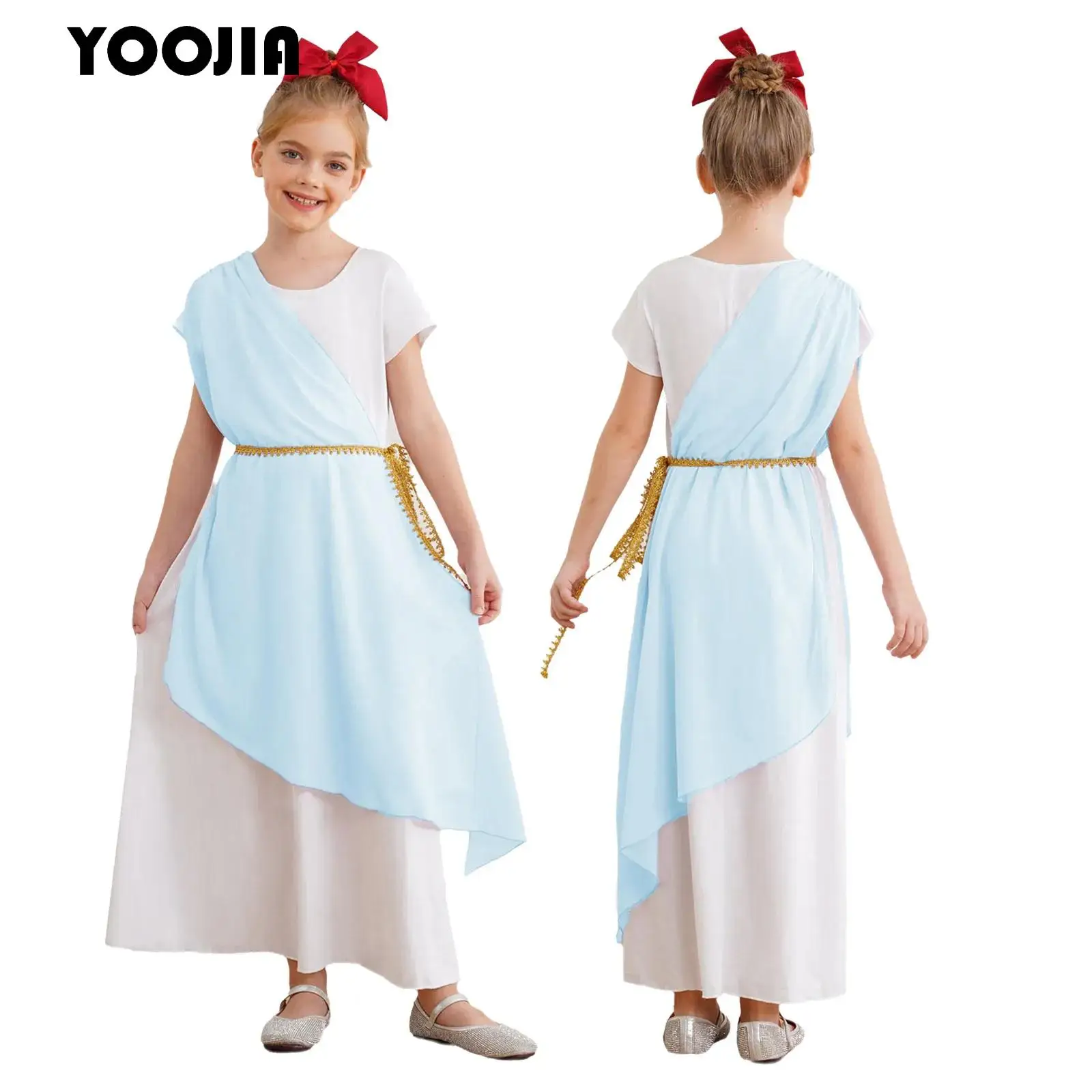 

Halloween Athena Costume Ancient Greek Toga Goddesses Costumes Princess Dress Greece Roman Robe for Carnival Cosplay Party