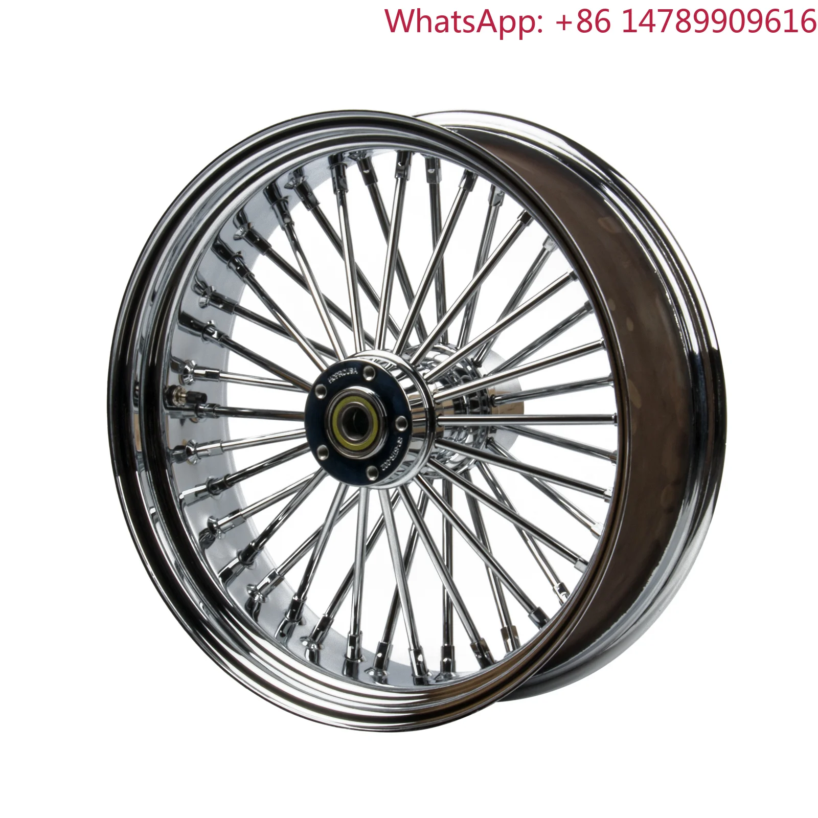 Customizablewheel Sizes.18x5.5 Rear Casting Wheel Chrome Fat Spoke Tubeless Aluminum Wheel For 2012-2026 Softail ModelsAmericanC
