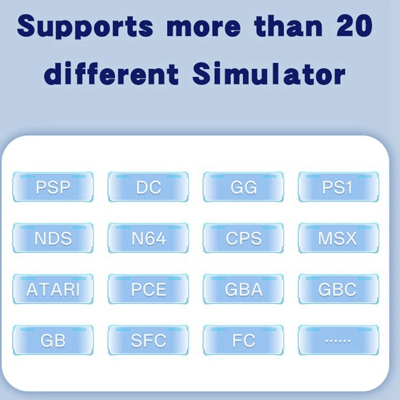PROJECT X PRO Handheld Video Game Console 64G+15000 Games 4.3-Inch Display 3D Stereo Sound Support 20+Simulators B-TCES