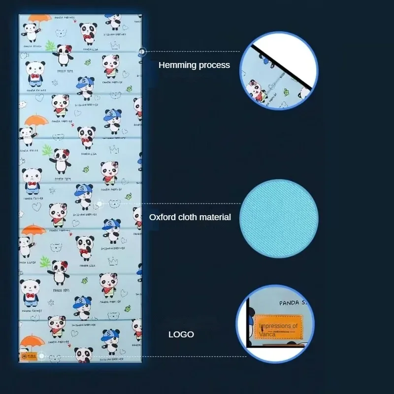 

Толстый противоскользящий водонепроницаемый коврик для кемпинга для взрослых, складной дорожный коврик для пешего туризма для домашнего офиса, автомобиля, предметы первой необходимости на открытом воздухе 1 см 2024