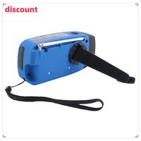 Solar Hand Crank Radio 2000Mah AM/FM/NOAA Weather Radio With LED Flashlight USB Charger Emergency Radio For Camping Easy To Use