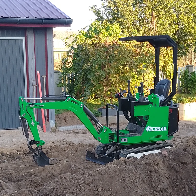 

Fast Delivery Mini Excavator Multifunctional Mini Excavator 1.2 Ton Hydraulic Crawler Small Digger Cheap Euro 5 Custom