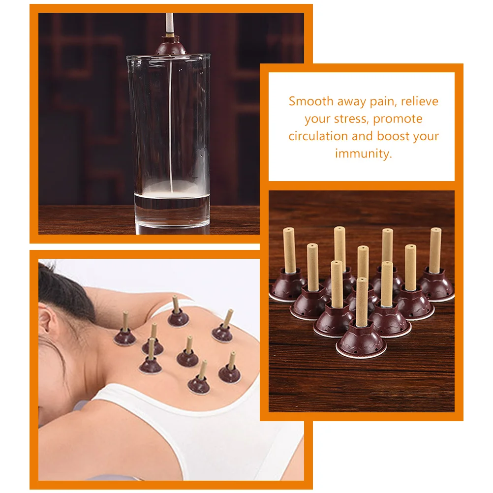 60 Pcs Decor Moxibustion Stick Moxa Sticks Traditional Accessory for Beauty Salon