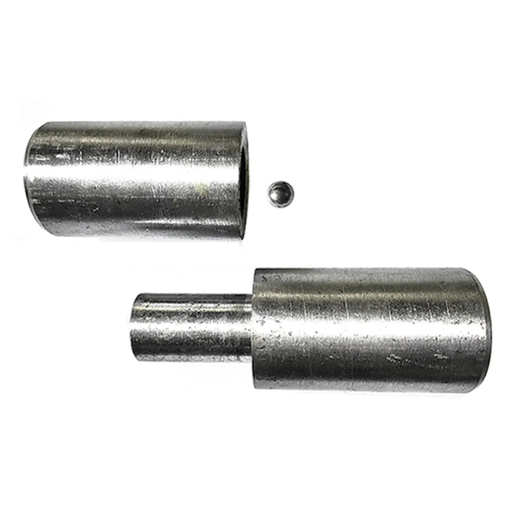 Industrial Welding Iron Hinge Rotating Bearing Gate Pivot Hardware Detachable Cylindrical Butt Hinges For Heavy Metal Door Acces