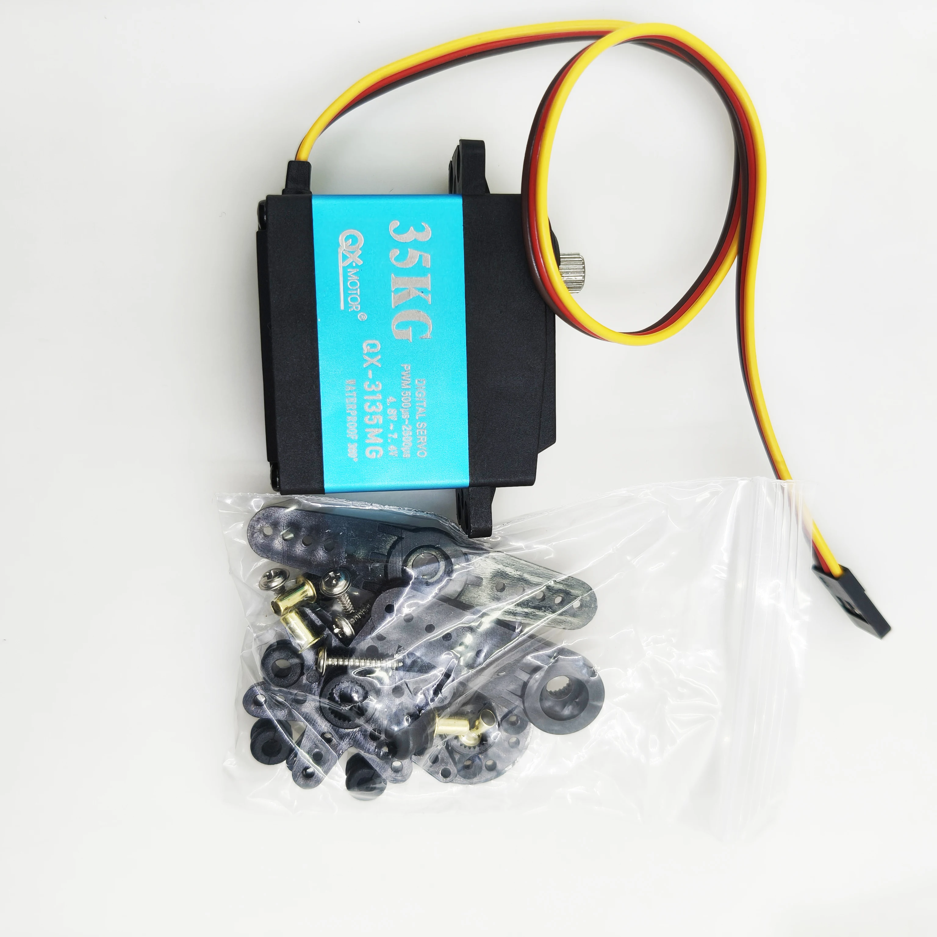 

QX Servo Высококачественный сервопривод для радиоуправляемой игрушки-мультимотора 20 кг 25 кг 30 кг 35 кг с высоким крутящим моментом цифровое устройство для тяжелой атлетики