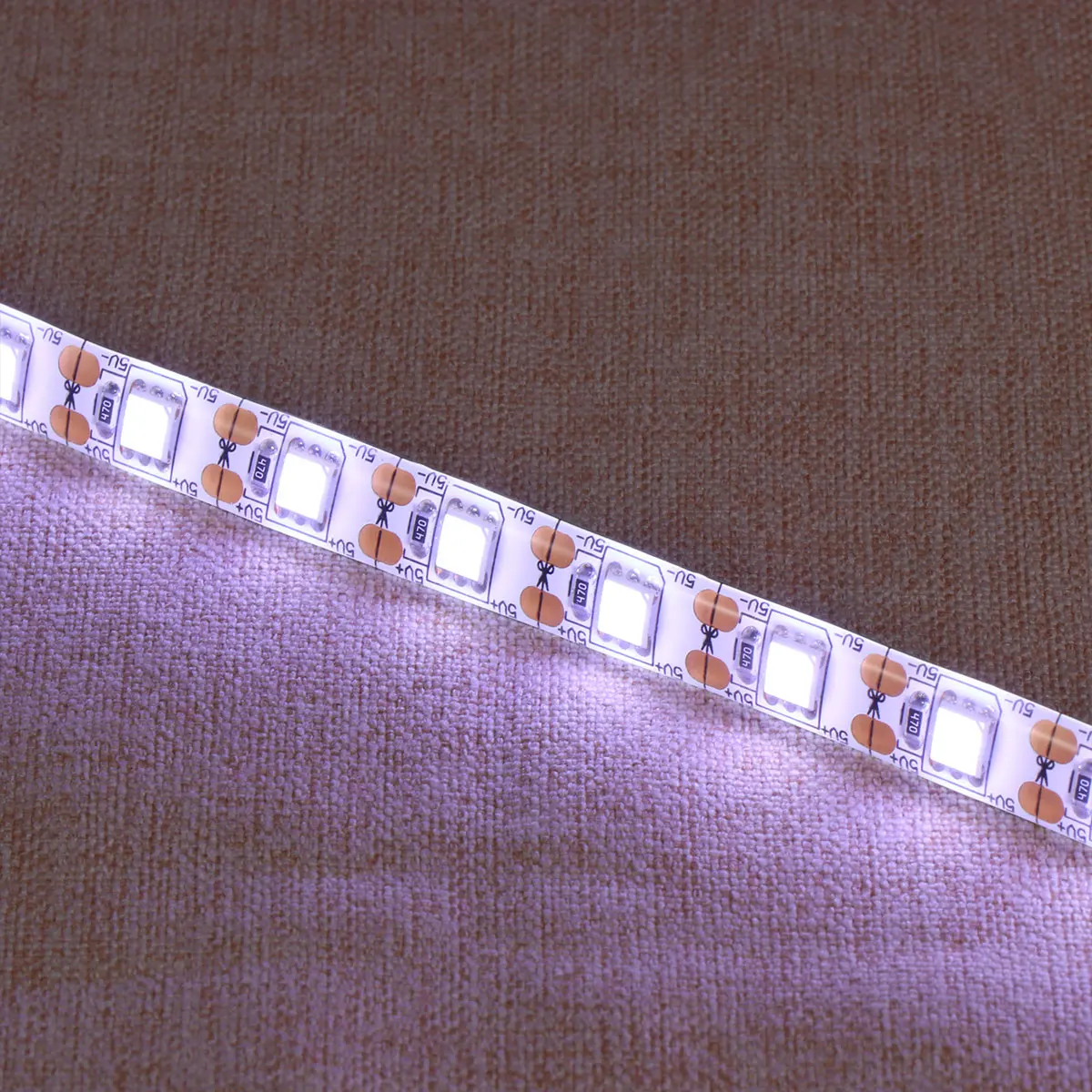 

5V Touch Control LED Light Ribbon Portable Adhesive Strip for Sewing Machine Exhibition Stage Advertising Waterproof