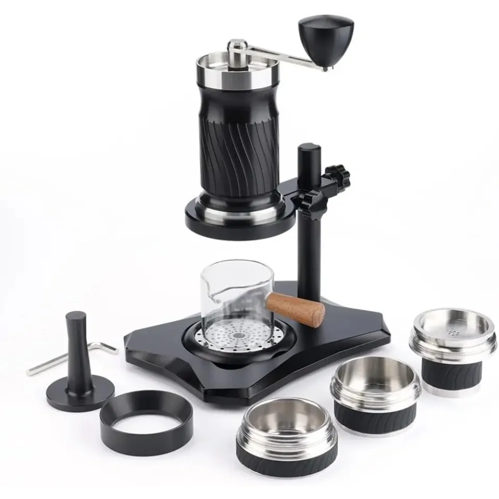 

Manual Coffee Machine, Espresso Coffee Maker with Customizable Water Temperature,9-12bar Variable Pressure,100ml Water Tank