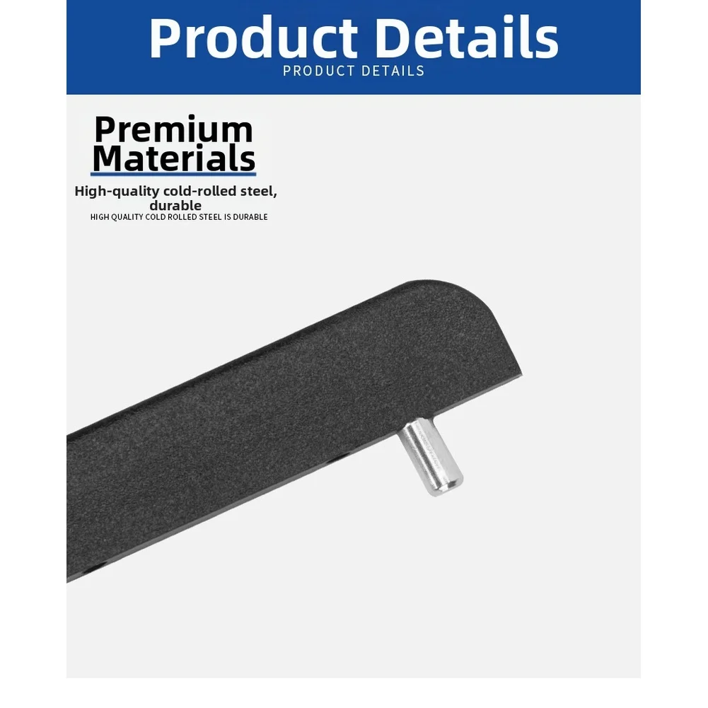 9mm Invisible Slide-In Furniture Shelf Support Bracket For Easy Cabinet Assembly Furniture Accessories