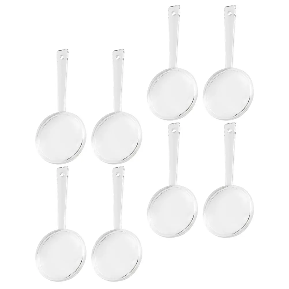 

8Pcs 5X Mini Magnifying Glass Set for Kids Toddlers Handheld Reading Magnifier Lightweight Educational Explore Tool for School