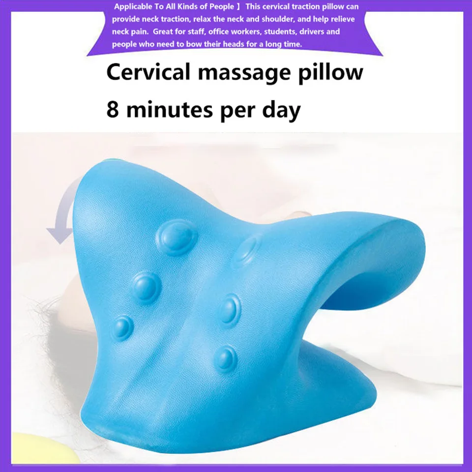 Cervical Massager Pillow For Leisure Men Women Shoulder And Neck Pain Relieving Spinal Muscle Relaxation Comfortable Accessories