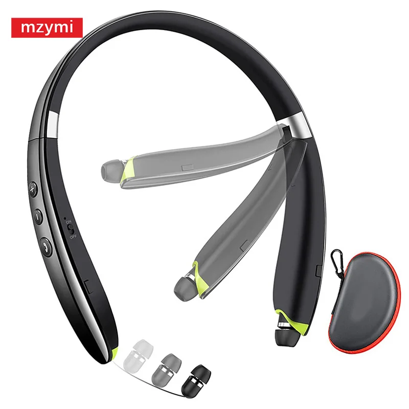 mzymi 990 991 Neckband Headphones Waterproof Sports Earphones Hifi Sound Wireless Earbuds Bluetooth Headest With Mic For XIAOMI