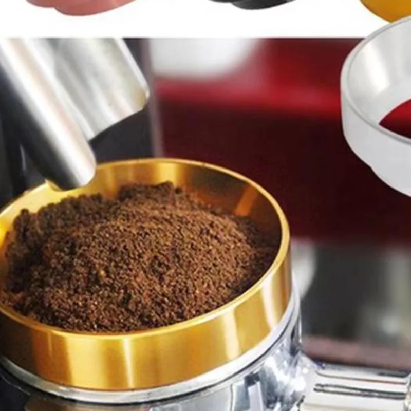 51/53/58mm Universal Magnetic Coffee Receiving Ring Anti-Splash Coffee Powder Dosing Ring Distribution Quantitative Accessory