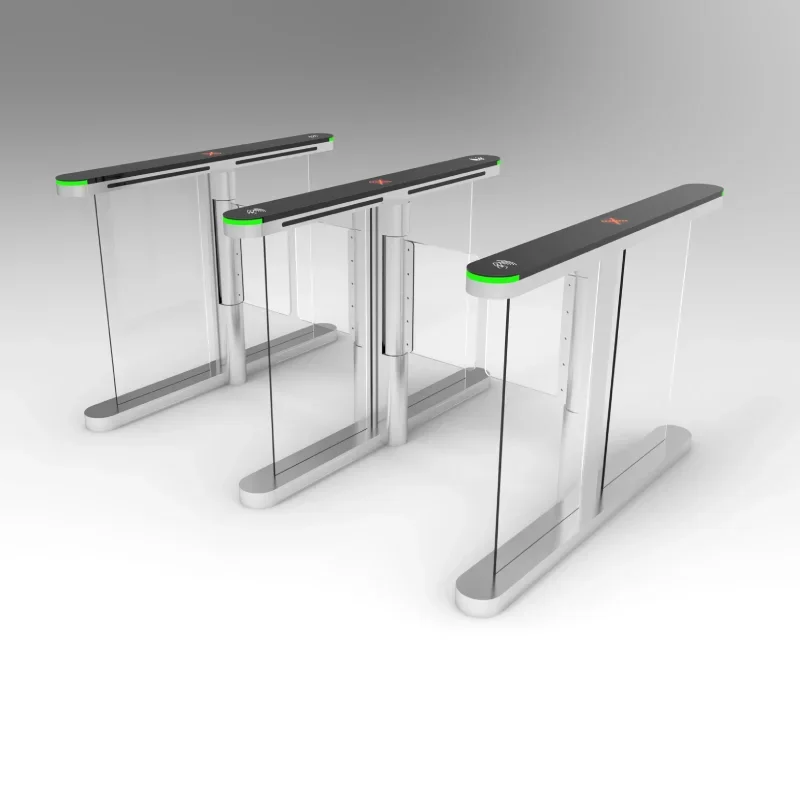 Automatic High-Speed Swing Gate with RFID QR Code & Face Recognition Access Control for Turnstile System