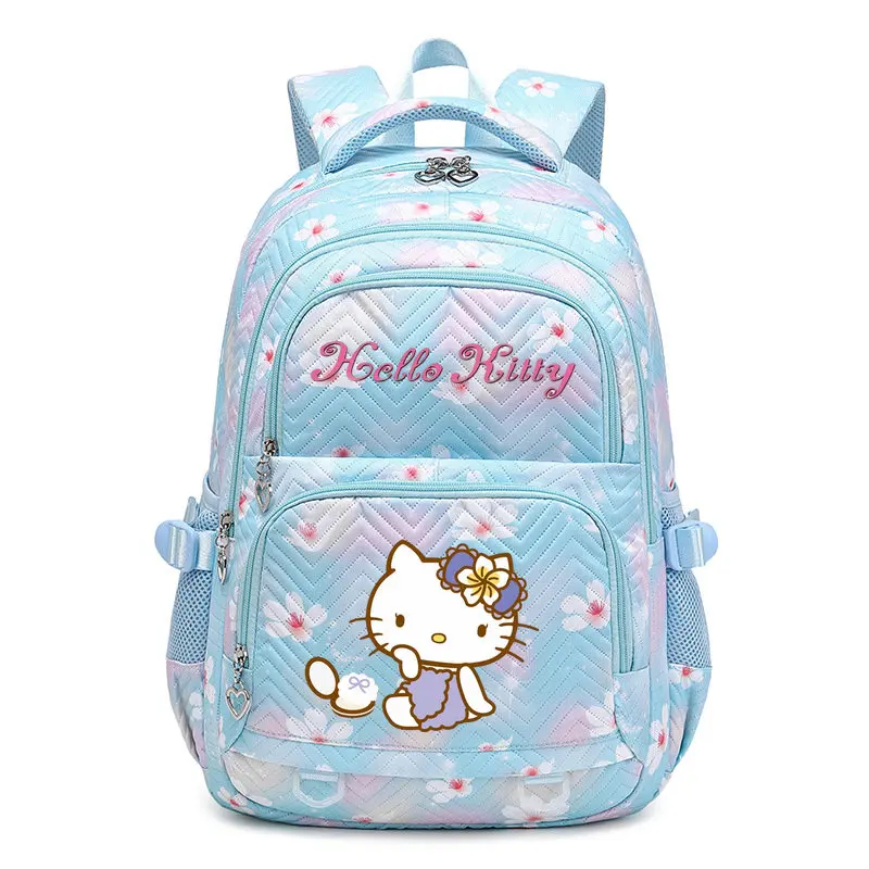 Cute Hello Kitty Boys Girls School Backpack For Teenage Youth Girls Kawaii Student Kids Rucksack Laptop Books Bag Mochila