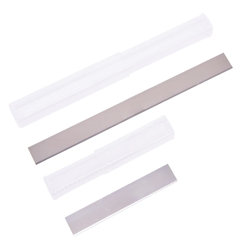2pcs 4"/8" Stainless Steel Cutters Blades Polymer Pottery Clay Cutting Tools Set image 3