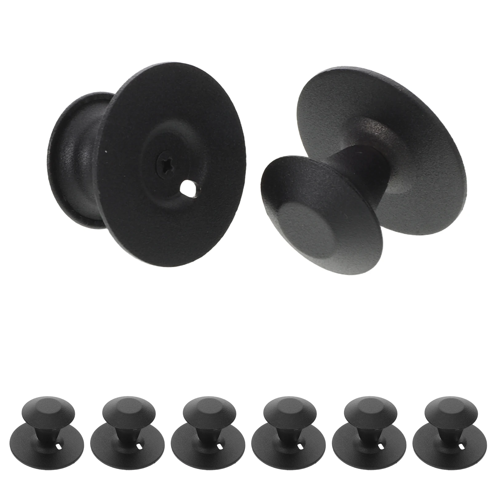 8 قطعة باب زجاجي على الطراز الأوروبي يسحب مقابض الأدراج المستديرة ذاتية اللصق لا اللكم لأبواب خزانة المطبخ