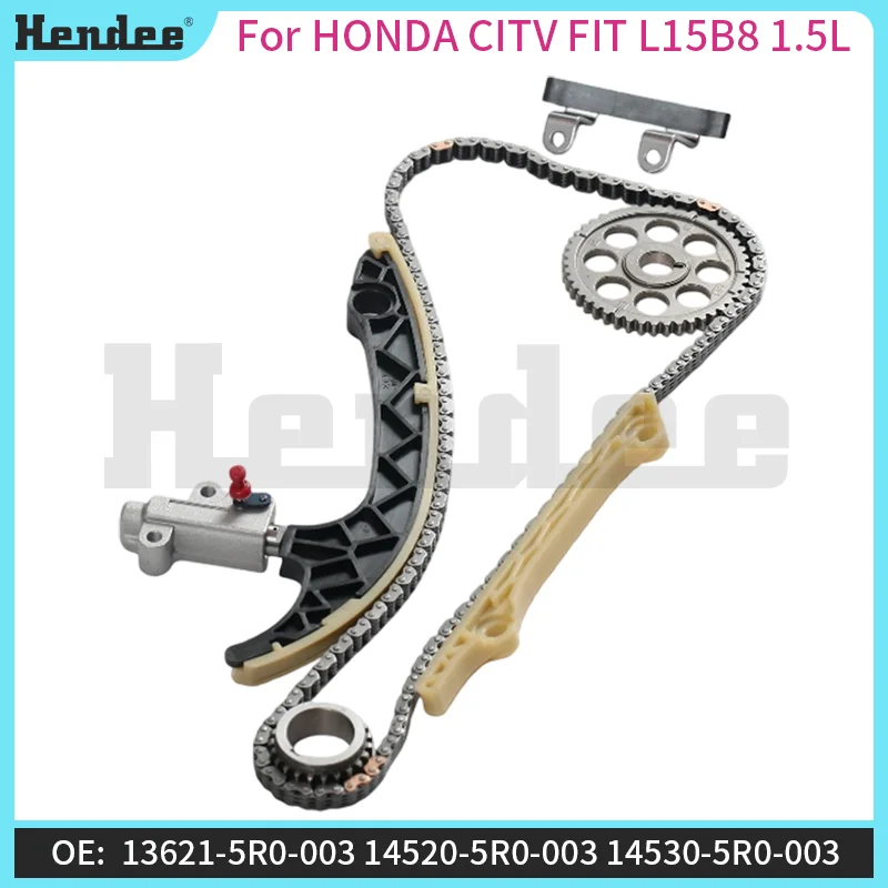 

GK5 Engine Part Timing Chain Kit for HONDA CITV FIT L15B8 1.5L,Automotive Parts OE:14401-5R0-004 170L/14401-5K9-004 170L