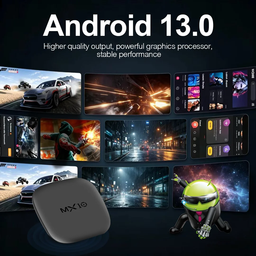 Smart Set Top Box MX10 M1 Andr - Khadas Vim4 8Gb recension och pris
