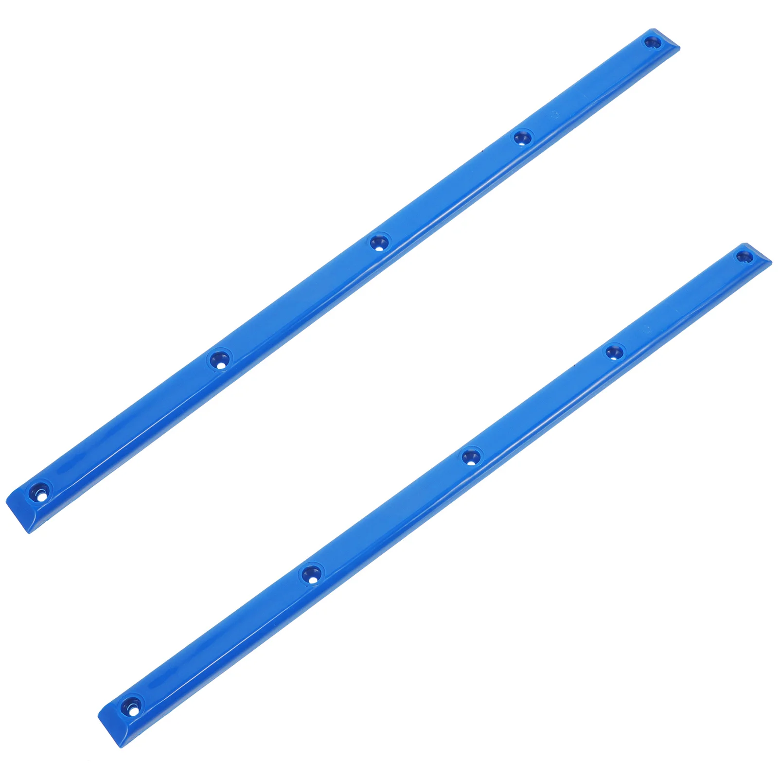 

2Pcs Skateboard Replacement Rails Plastic Anti-Collision Rib Bone Sturdy Longboard Accessory Parts Skateboard Rail