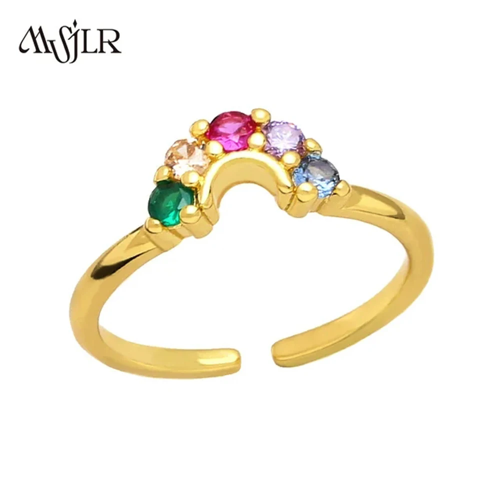 

MVR-048 2023 Joker Style Lady Zircon Adjustable Ring Attractive Design Charming Women Gift Jewelry Retro Accessory Hot Sale