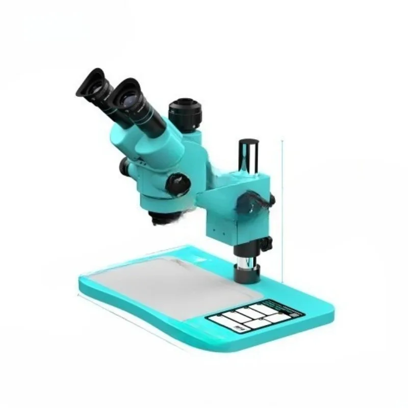 RF4 high power microscope, mobile phone repair high definition microscope 7-50X double arm continuous