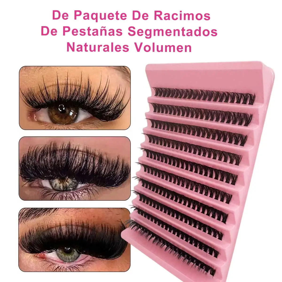 200 قطعة D حليقة 50D رقيق الرموش الفردية نمط مختلط وهمية Wispy طويلة الأمد سميكة مجزأة ملحقات طبيعية جلدة