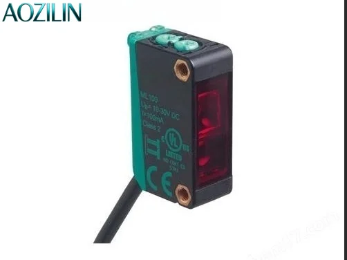 AOZILIN ML100-8-H-350-RT/102/115 Adjustable Background Suppression Photoelectric Sensor Industrial Diffuse Optical Detector