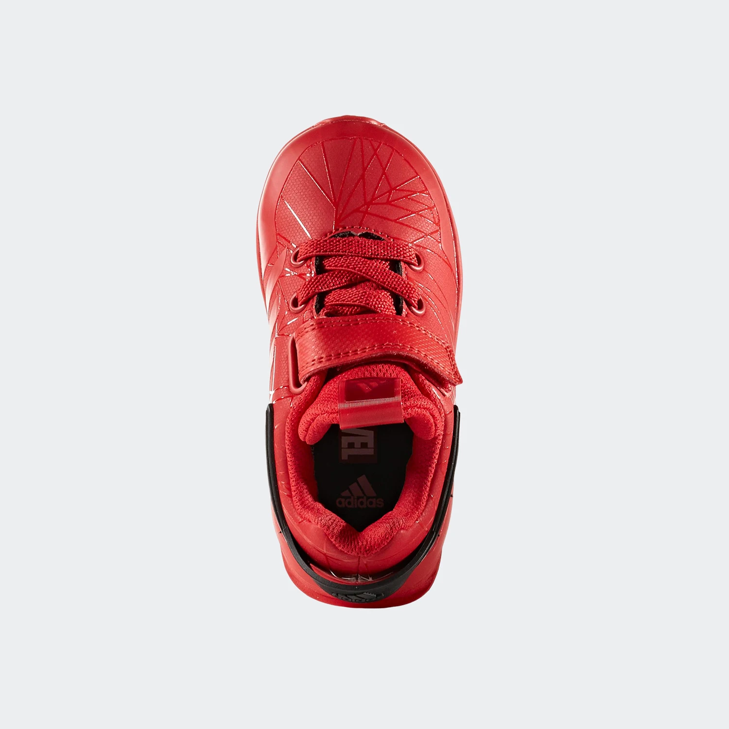 Adidas Authentic New Spider-Man Kids Hook and Loop Tênis de corrida casuais S81132