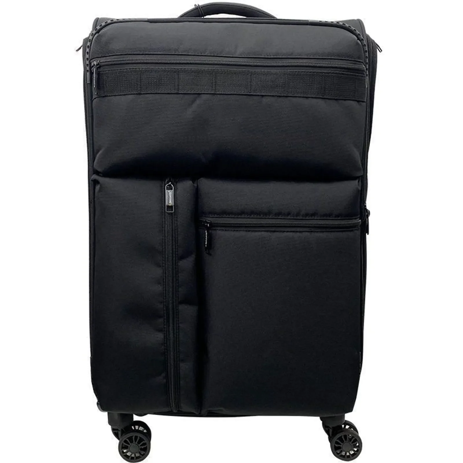 Caso de carrinho de negócios laptops bolsa saco de bagagem mala de viagem escalável vários bolsos bagagem silenciosa 4 rodas caixa de embarque