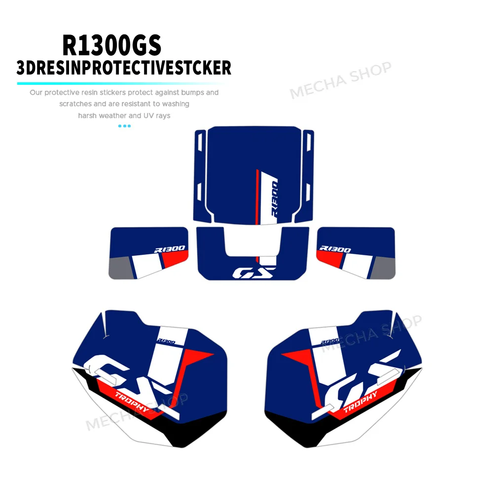 For R 1300GS R 1300 GS 2024-2026 VARIO Sticker Motorcycle Suitcase Stickers Protective Decal