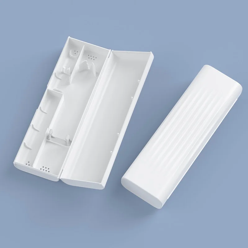 

Портативная дорожная коробка Yunchi для электрической зубной щетки, универсальная белая для нескольких моделей