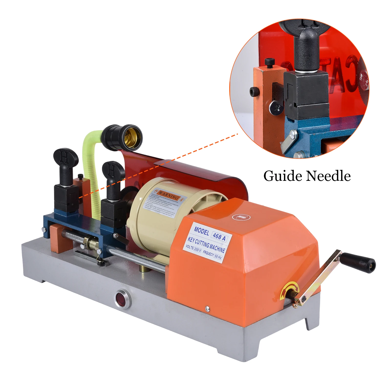 110V Key Cutter Machine, Compact Duplicating Tool for Home/Car Keys