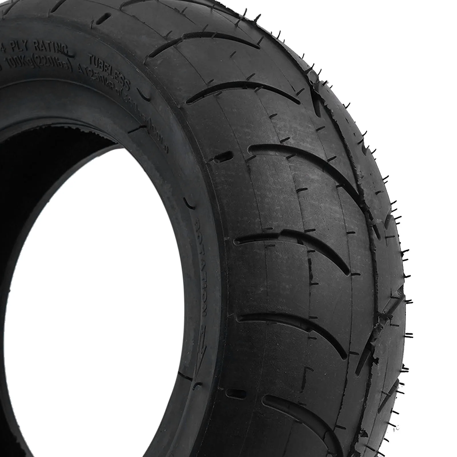 Tubeless Scooter Tire Size 90/65-6 for EV Commuters and Balance Wheels Dimensions 270mm OD x 150mm ID x 100mm Width Load 170kg