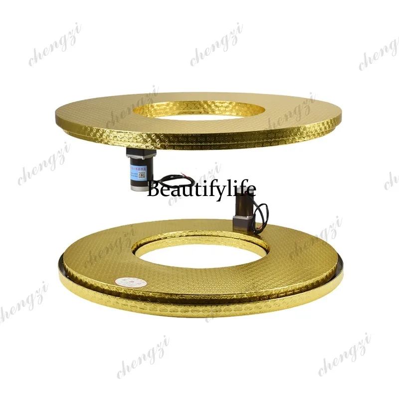 L181 electric turntable large dining table automatic remote control rotating base automatic turntable all steel rotating core