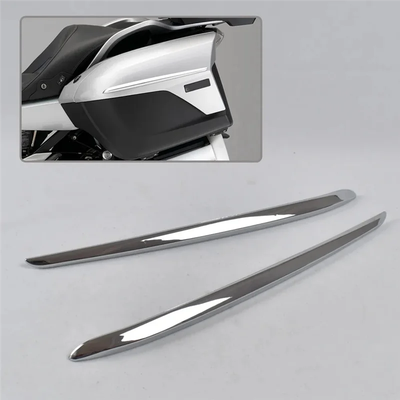 

Motorcycle Right Side Box Trim Strip Side Panel Storage Box Plating Trim Strip Suitable For BMW K1600GTL 2011-2023 Accessories