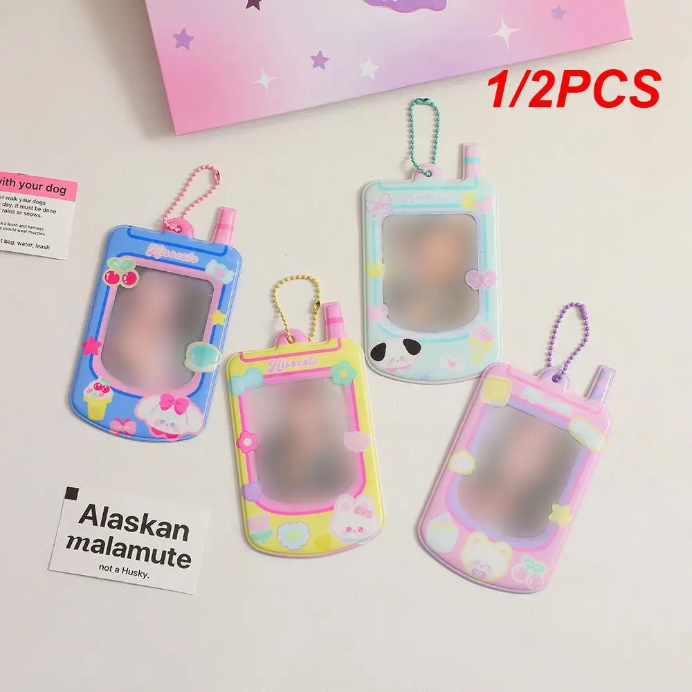 

1/2PCS Phone Shape 4 Options Exquisite Remark Portable Durable Must Have Photo Album Pvc Cute And Unique Great Gift Idea