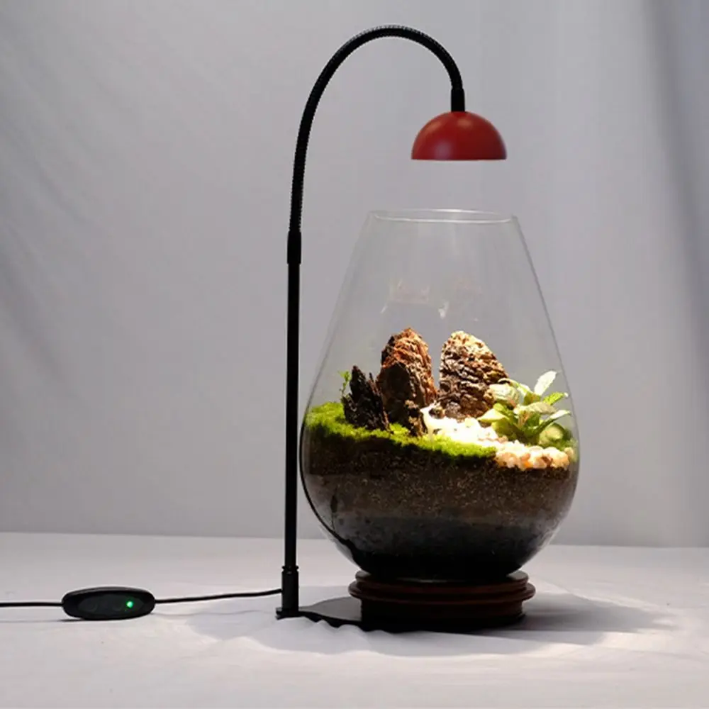Aluminum Alloy Plant LED Table Lamp Height Adjustable Brighting Plant Growth Lamp Professional Plant Grow Lights