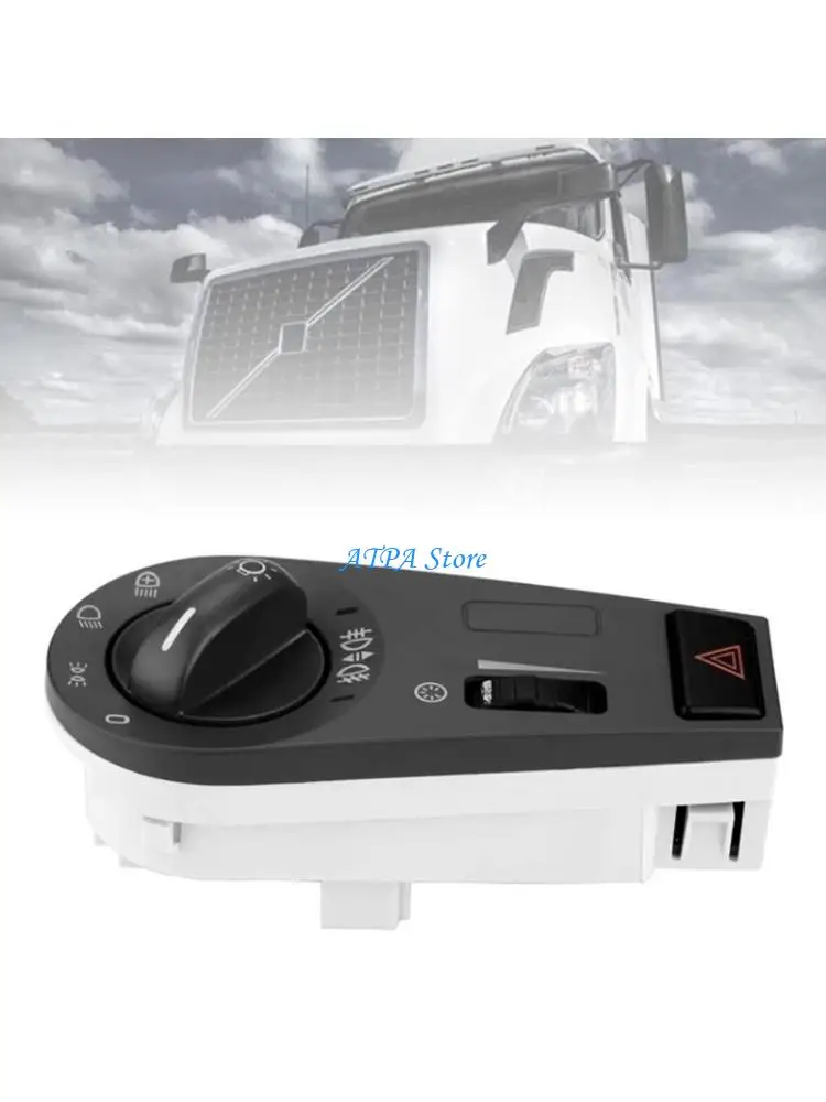 

U13C 20942844 Heavy Duty Headlight Control Switch Car Interior Switch Fog Lamp Control Knob For Truck FH12 FM VNL