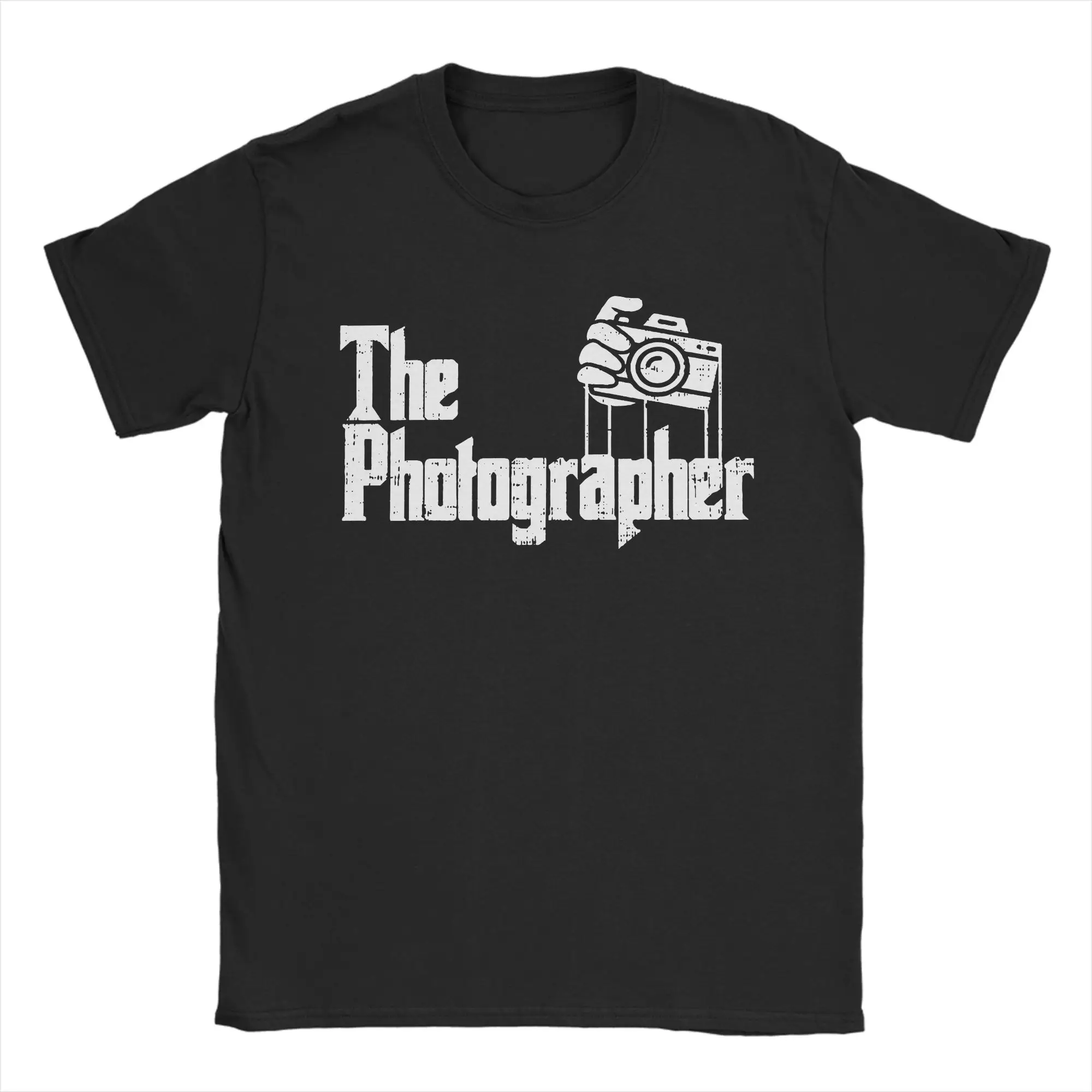 Photography The Photographer T-Shirt Men Women  Awesome Cotton Tees Round Neck Short Sleeve T Shirts New Arrival Clothing