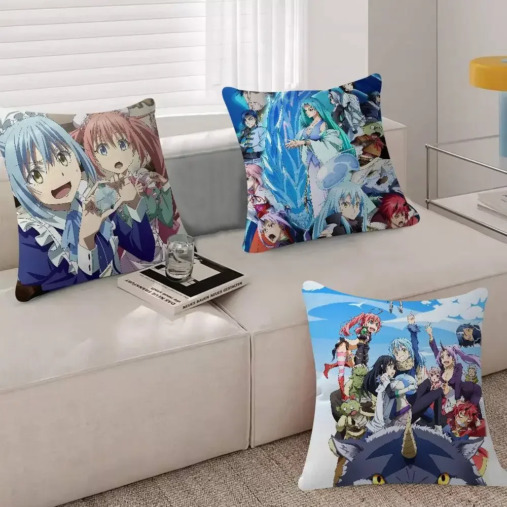 That Time I Got Reincarnated As A Slime Anime Pillow Dust Cover Bedroom Kids Party Decoration Pillowcase Birthday Children Gift
