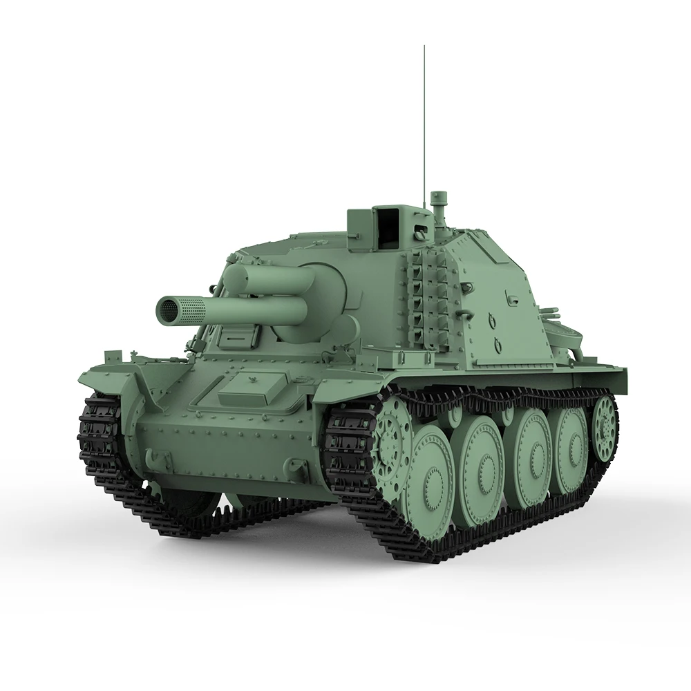 

SSMODEL SS48735, 1/48, набор моделей в стиле милитари, Шведский сервис, m/43, 1946, 105, мм